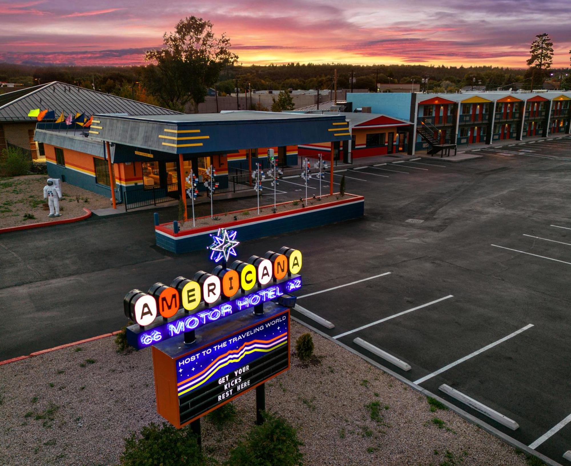 Americana Motor Hotel Flagstaff Exteriér fotografie