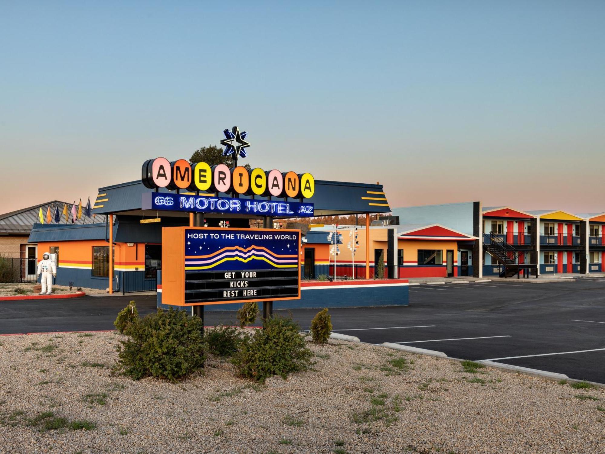 Americana Motor Hotel Flagstaff Exteriér fotografie